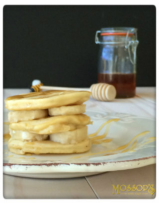 Honey and Banana Pikelets